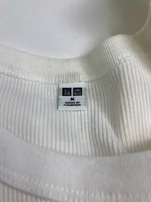 UNIQLO/ユニクロ/Tシャツ/カットソー/トップス/ホワイト/M