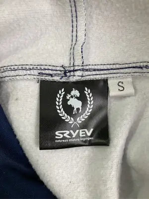 SRYEV/パーカー/トップス/ネイビー/S