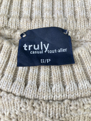 truly/ニット/セーター/トップス/ベージュ/S
