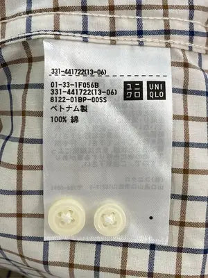 UNIQLO/ユニクロ/シャツ/ブラウス/トップス/ベージュ/S