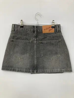 W.W.G/フーズフーギャラリー/デニムスカート/スカート/グレー/F