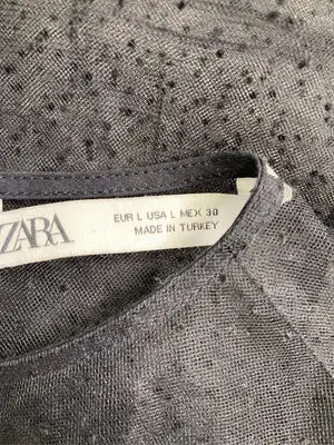 ZARA/ザラ/ワンピース/ワンピース/ドレス/ブラック/L