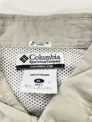 Columbia/コロンビア/シャツ/ブラウス/トップス/ベージュ/XL