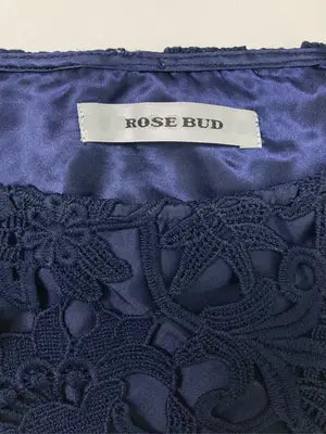ROSE BUD/ローズバッド/ノースリーブ/トップス/ネイビー/F