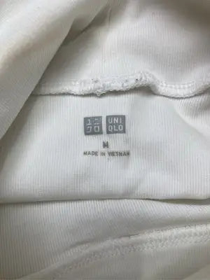 UNIQLO/ユニクロ/Tシャツ/カットソー/トップス/ホワイト/M