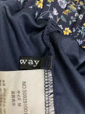 One Way/ワンウェイ/ロングスカート/スカート/ブラック/M