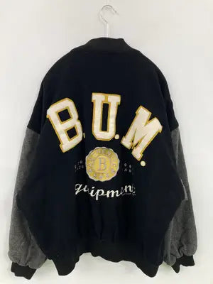 B.U.M. EQUIPMENT/スタジャン/ジャケット/アウター/ブラック/L