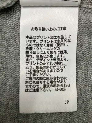 AZUL by MOUSSY/アズールバイマウジー/Tシャツ/カットソー/トップス/グレー/M