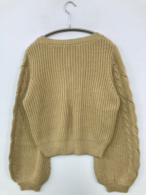 CLASSICAL ELF/クラシカルエルフ/カーディガン/ボレロ/トップス/ベージュ/S～M