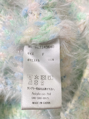 SOLLON./ソルロン/カーディガン/ボレロ/トップス/ライトグリーン/F