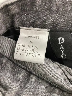 DAYC/デニムパンツ/パンツ/ブラック/XL