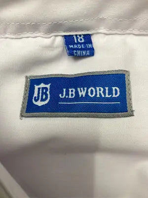 J.B WORLD/ビジネスシャツ/トップス/ホワイト/18