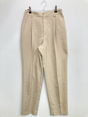 BEAUTY&YOUTH/ビューティーアンドユース/スラックス/パンツ/ベージュ/L