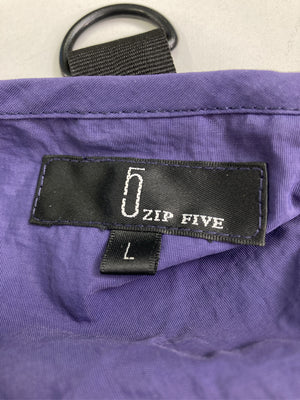 ZIP FIVE/ジップファイブ/ベスト/トップス/パープル/L