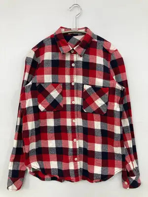 LOWRYS FARM/ローリーズファーム/シャツ/ブラウス/トップス/レッド/M