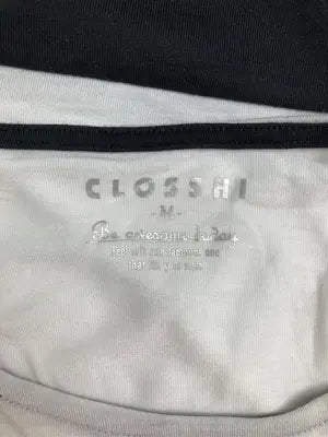 CLOSSHI/クロッシー/Tシャツ/カットソー/トップス/ホワイト/M