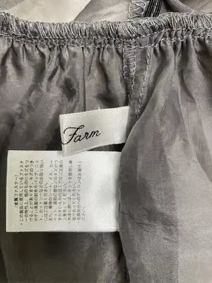 Rose Farm/ローズファーム/ノースリーブ/トップス/グレー/M