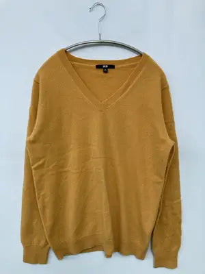 UNIQLO/ユニクロ/ニット/セーター/トップス/イエロー/XL