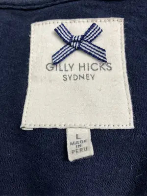 GILLY HICKS/Tシャツ/カットソー/トップス/ネイビー/L