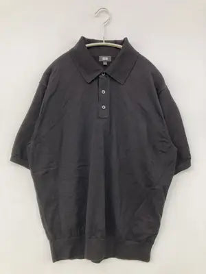 UNIQLO/ユニクロ/ポロシャツ/トップス/ブラック/L