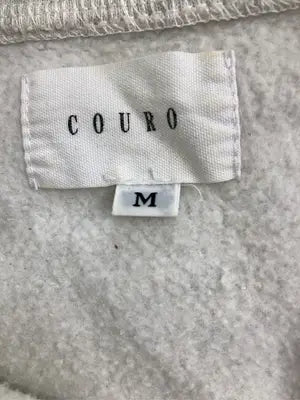 COURO/スウェット/トップス/ホワイト/M