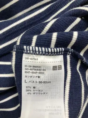 UNIQLO/ユニクロ/Tシャツ/カットソー/トップス/ネイビー/L