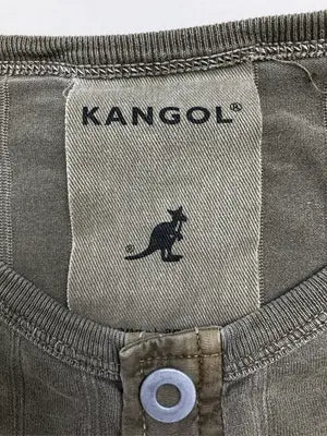 KANGOL/カンゴール/Tシャツ/カットソー/トップス/カーキ/M