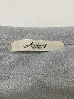 Alley/アリー/Tシャツ/カットソー/トップス/シルバー/F