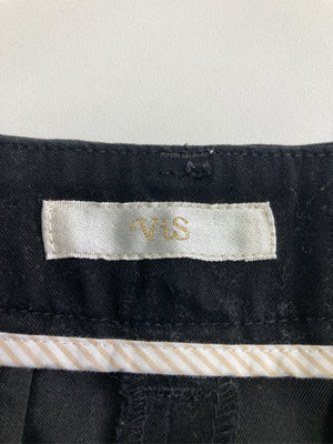 ViS/ビス/スラックス/パンツ/ブラック/M