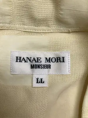 HANAE MORI/ハナエモリ/シャツ/ブラウス/トップス/イエロー/LL