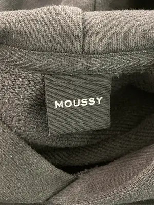 MOUSSY/マウジー/パーカー/トップス/ブラック/FREE