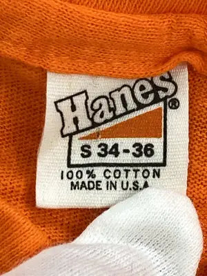 Hanes/ヘインズ/Tシャツ/カットソー/トップス/オレンジ/S
