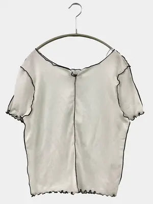 NOWNOW/ナウナウ/Tシャツ/カットソー/トップス/ホワイト/L