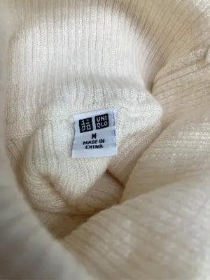 UNIQLO/ユニクロ/ニット/セーター/トップス/アイボリー/M