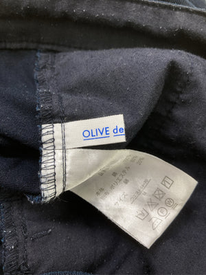 OLIVE des OLIVE/オリーブデオリーブ/スラックス/パンツ/ネイビー/M