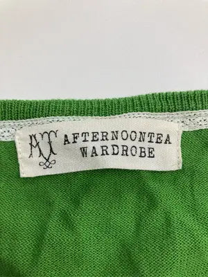 afternoontea wardrobe/カーディガン/ボレロ/トップス/グリーン/M