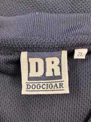 DogCigar/Tシャツ/カットソー/トップス/ブラック/2L