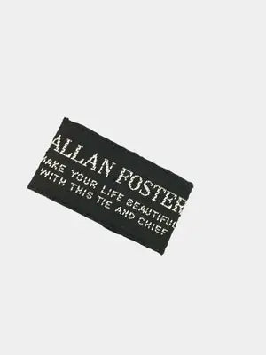ALLAN FOSTER/ネクタイ/ファッション雑貨/グレー