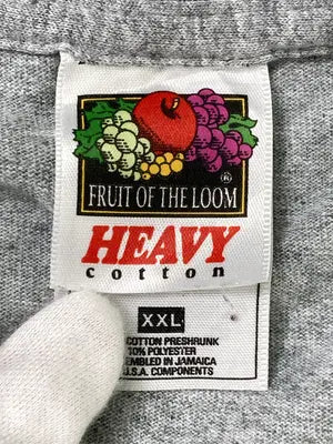 FRUIT OF THE LOOM/フルーツオブザルーム/Tシャツ/カットソー/トップス/グレー/XXL