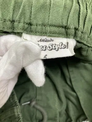 Attitude makes style!/アティチュードメイクススタイル/カーゴパンツ/パンツ/カーキ/L