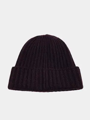 UNIQLO/ユニクロ/ニットキャップ/ビーニー/帽子/パープル/ONE SIZE