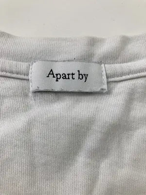 Apart by/アパートバイ/Tシャツ/カットソー/トップス/ホワイト/F