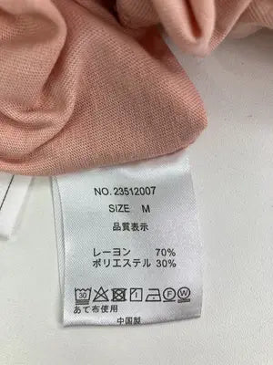 feepur/フィープル/Tシャツ/カットソー/トップス/ピンク/M