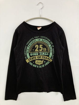 FIND FAVOR/Tシャツ/カットソー/トップス/ブラック/LARGE