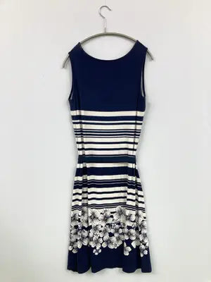 Laura ashley/ローラアシュレイ/ワンピース/ワンピース/ドレス/ネイビー/36