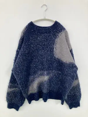 epnok/エプノック/ニット/セーター/トップス/ブルー/M