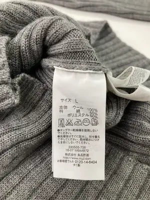 無印良品/ムジルシリョウヒン/ニット/セーター/トップス/グレー/L