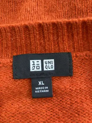 UNIQLO/ユニクロ/ニット/セーター/トップス/オレンジ/XL
