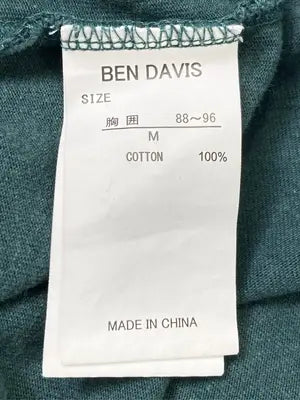 BEN DAVIS/ベンデイビス/Tシャツ/カットソー/トップス/グリーン/M