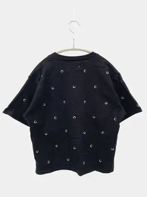 DOUBLE FLAGS/ダブルフラッグス/Tシャツ/カットソー/トップス/ブラック/F